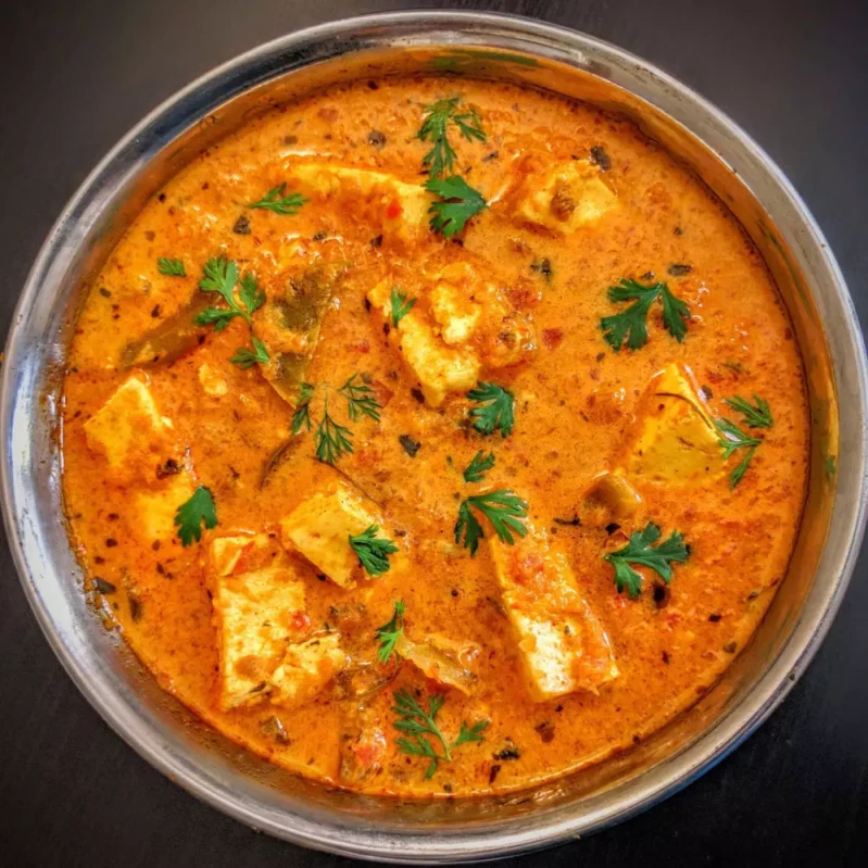Butter chicken served at Red Chilli's East Indian Cuisine in Selkirk, MB
